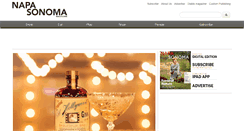 Desktop Screenshot of napasonomamagazine.com